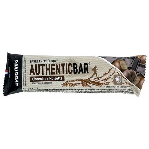 Overstims Barre Authentic Bar Chocolat Noisette (Saveur : Chocolat - Noisette) 