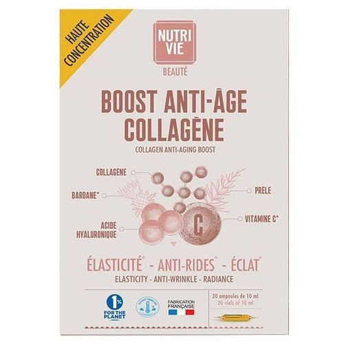 Nutrivie Ampoules Boost Anti-Age Collagène 10ml 