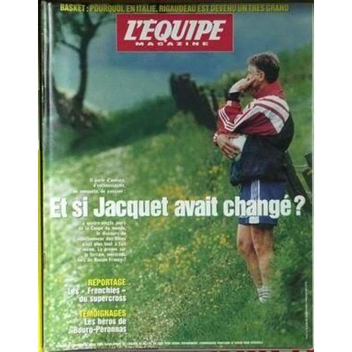 Equipe Magazine (L') N° 832 Du 23/03/1998 - Basket - Rigaudeau - Jacquet - Bourg-Peronnas.