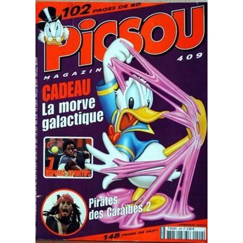 Picsou Magazine N° 409 Du 01/02/2006 - 7 Espoirs Sportifs - Pirates Des Caraibes - Johnny Depp.