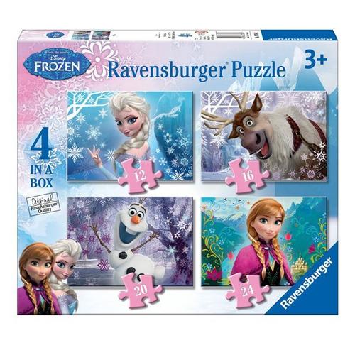 4 Puzzle Frozen 12-16-20-24