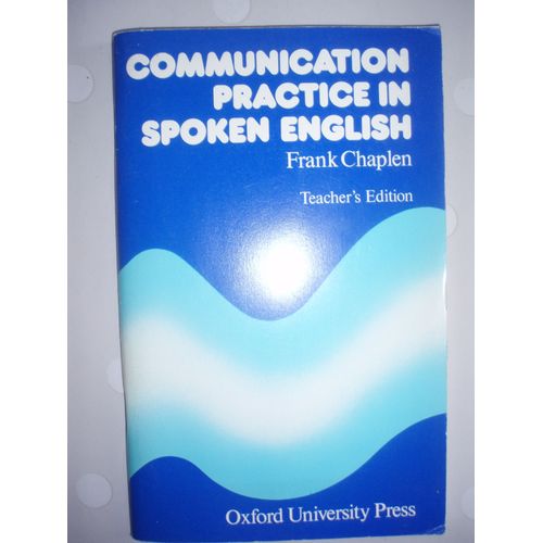 Communication Practice In Spoken English