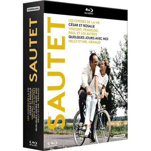 Sautet - César Et Rosalie + Les Choses De La Vie + Nelly Et M. Arnaud + Quelques Jours Avec Moi + Vincent, François, Paul Et Les Autres - Pack - Blu-Ray