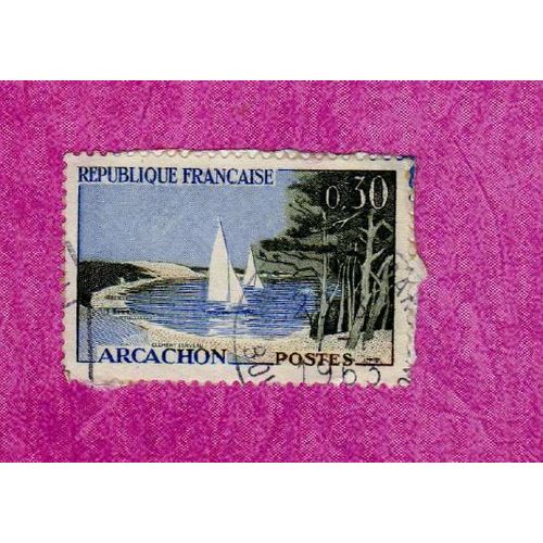Timbre France Arcachon 1961