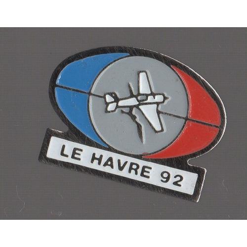 Pin's Avion / Le Havre 92 (World Aerobatic Championship) - Voltige Championnat