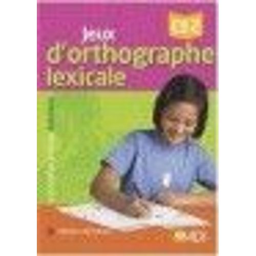 Jeux'orthographe Lexicale Ce2 Mdi