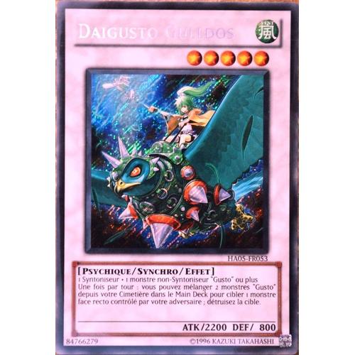 Carte Yu-Gi-Oh Ha05-Fr053 Daigusto Gulldos Neuf Fr