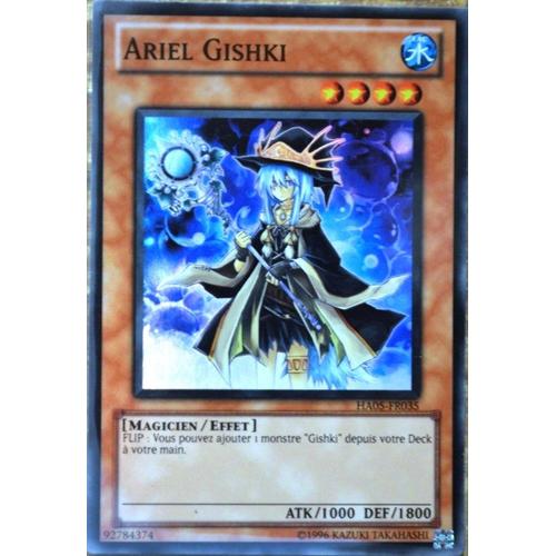 Carte Yu-Gi-Oh Ha05-Fr035 Ariel Gishki Neuf Fr