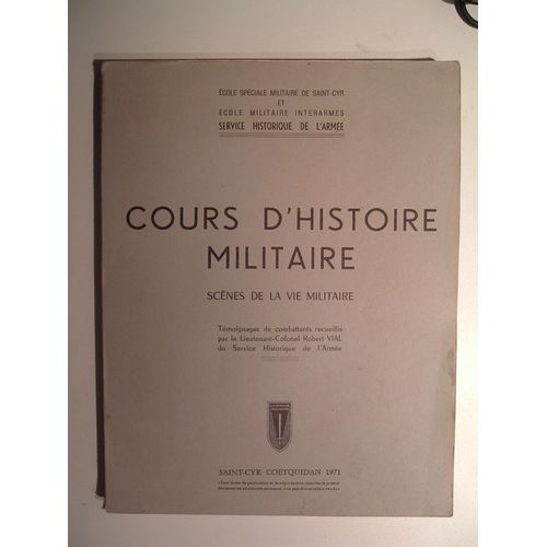Cours D'histoire Militaire. Scene De La Vie Militaire
