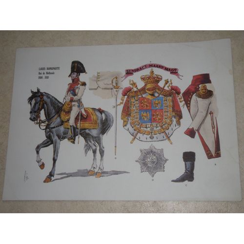 Le Plumet.  Planche 141. Louis Bonaparte Roi De Hollande 1806-1810