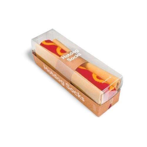 Doiy Chaussettes hautes Hot Dog Marron et Rouge - 8436564296764