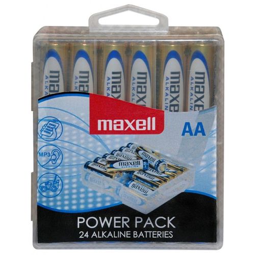 AR0394 - MAXELL - Pack de 24 Piles LR6 Boite Plastique - 790269