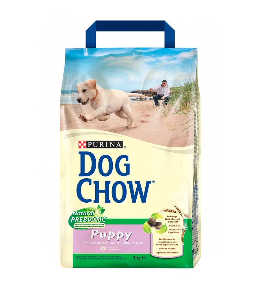 Dog Chow Chiot Agneau-Riz 14 Kg.