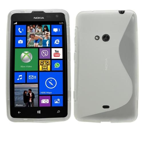 Samrick 's' Wave Hydro Gel Etui Pour Nokia Lumia 625 - Clair Transparent (Clear Transparent)