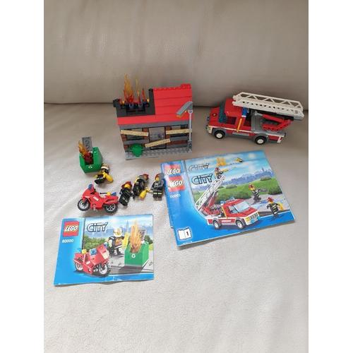 Lego City Pompier 60000 Et 60003