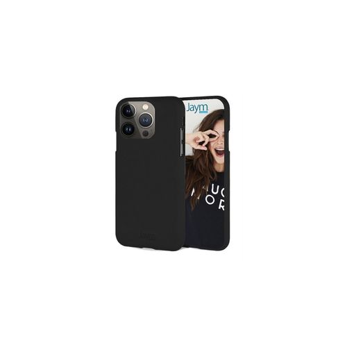 Jaym - Coque Silicone Soft Feeling Noire Pour Apple Iphone 14 Pro - Finition Silicone - Toucher Ultra Doux