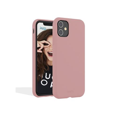 Jaym - Coque Silicone Premium Rose Sable Pour Apple Iphone 13 Mini -100% Silicone Et Microfibre - Renforcée Et Ultra Doux