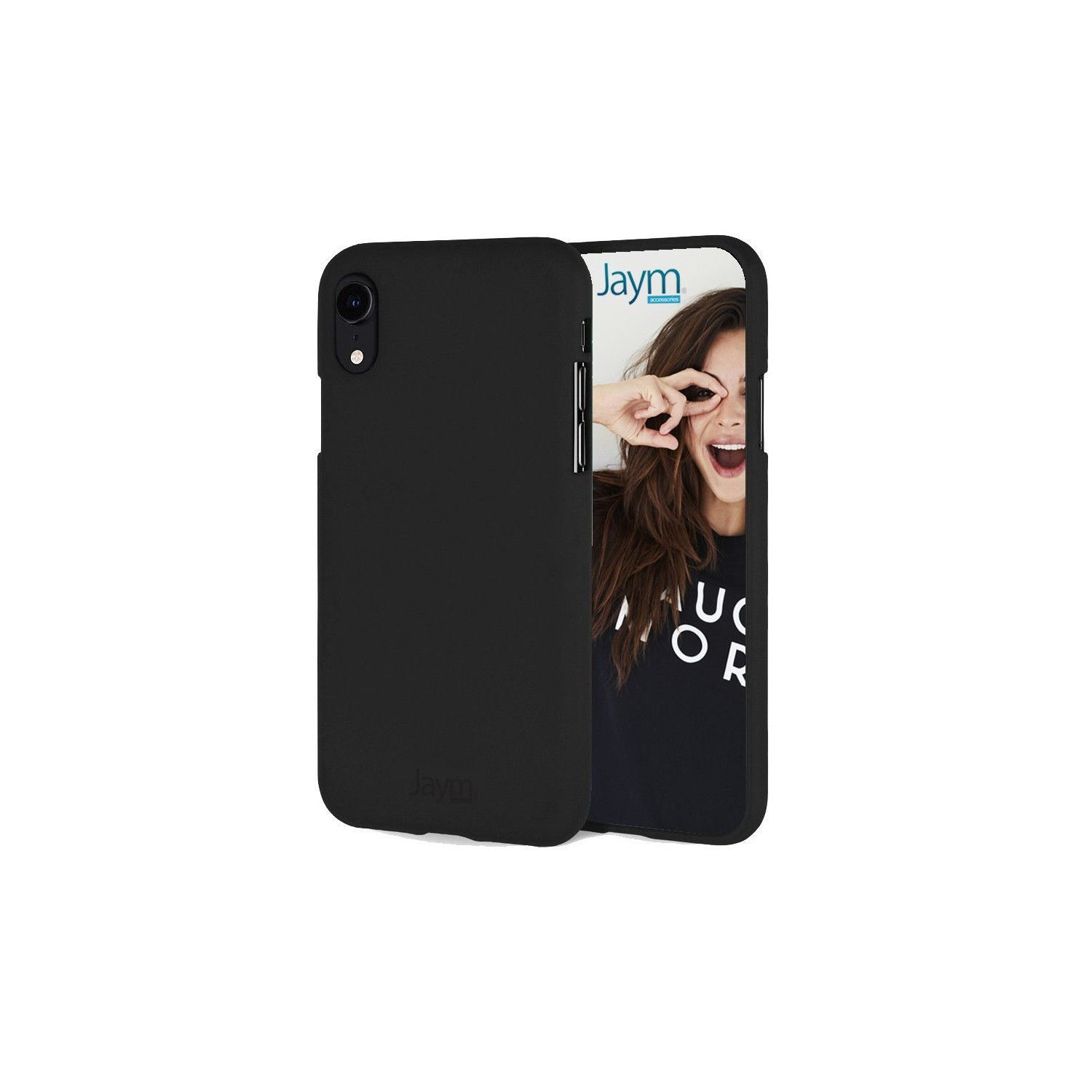 Jaym - Coque Silicone Soft Feeling Noire Pour Xiaomi Redmi Note 10 / 5g  Finition Silicone  Toucher Ultra Doux