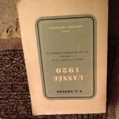 Oeuvres Complètes Tome 25 - L'année 1920
