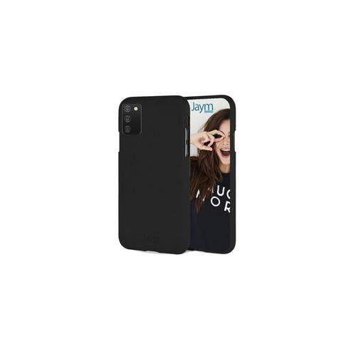Jaym - Coque Silicone Soft Feeling Noire Pour Samsung Galaxy A21s  Finition Silicone  Toucher Ultra Doux