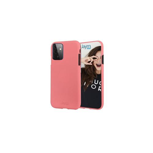 Jaym - Coque Silicone Soft Feeling Rose Pour Samsung Galaxy S21  Finition Silicone  Toucher Ultra Doux