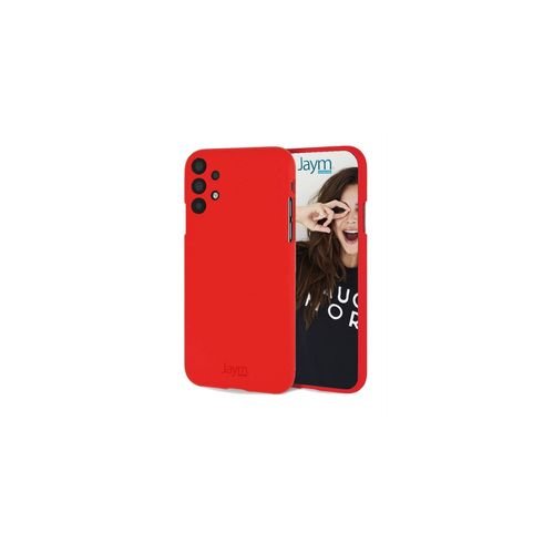Jaym - Coque Silicone Soft Feeling Rouge Pour Samsung Galaxy A32 5g  Finition Silicone  Toucher Ultra Doux