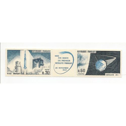 1e Satellite Français 1965 N°1465a