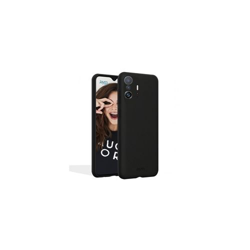 Jaym - Coque Silicone Premium Noire Pour Xiaomi Redmi 10c 4g - 100% Silicone Et Microfibre - Renforcée Et Ultra Doux