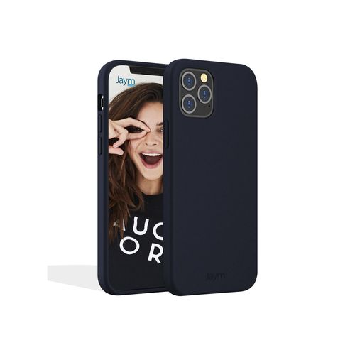Jaym - Coque Silicone Premium Bleue Pour Apple Iphone 13 Pro Max -100% Silicone Et Microfibre - Renforcée Et Ultra Doux