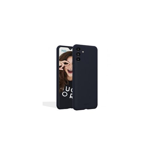 Jaym - Coque Silicone Premium Bleue Pour Samsung Galaxy A13 4g -100% Silicone Et Microfibre - Renforcée Et Ultra Doux