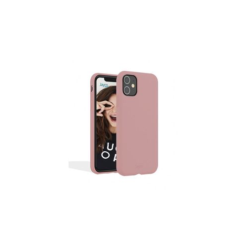 Jaym - Coque Silicone Premium Rose Sable Pour Apple Iphone 13 Pro [Compatible Magsafe]-100% Silicone Et Microfibre - Renforcée Et Ultra Doux