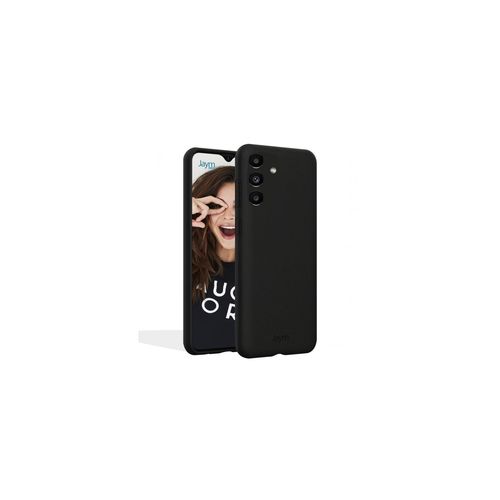 Jaym - Coque Silicone Premium Noire Pour Samsung Galaxy S23 Plus -100% Silicone Et Microfibre - Renforcée Et Ultra Doux