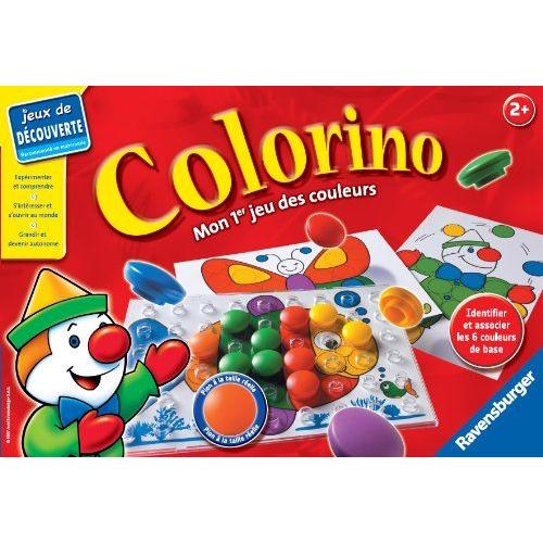 On revisite le traditionnel jeu Colorino de chez Ravensburger