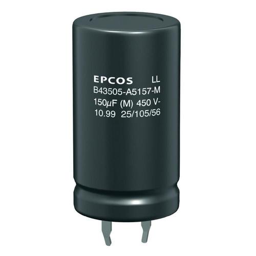 Condensateur radial 47 µF 400 V/DC pas 10 mm encliquetable Epcos B43504-A9476-M