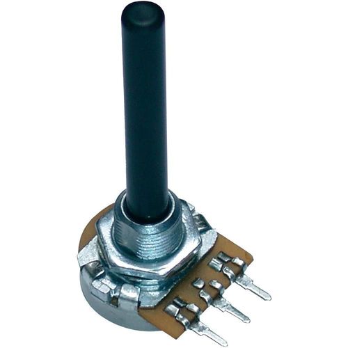 Potentiomètre rotatif Ø de l'axe 6 mm 220 kO 0,25 W courbe linéaire Potentiometer Service GmbH 9809