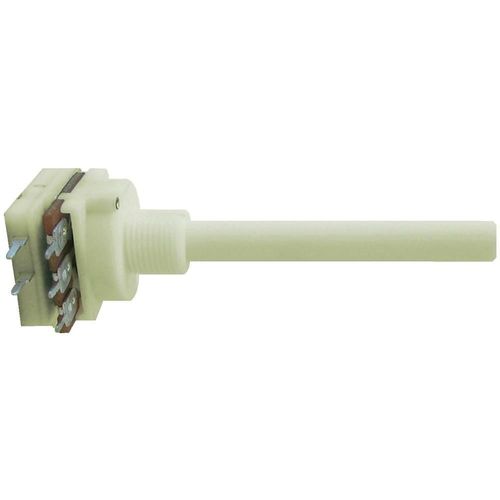 Potentiomètre rotatif avec interrupteur linéaire axe Ø 6 mm 470 kO 0,2 W ±20 % Weltron WCIP162KCIP-08-50F1-470K-20%-LIN