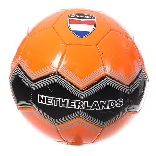 Ballon De Football Noir/Orange Sport Zone Hollande
