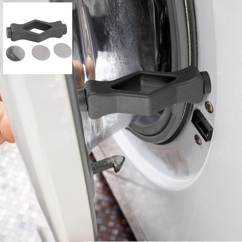 Support de porte de laveuse ¿¿ chargement frontal,But¿¿e de porte magn¿¿tique pour machine ¿¿ laver-Support de Porte de Lave-Linge,Maintenir la porte du lave-linge ouverte pour rester au sec,(gris)