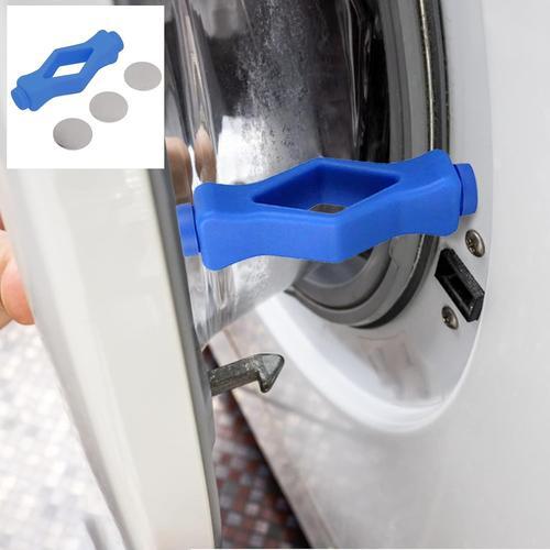 Support de porte de laveuse ¿¿ chargement frontal,But¿¿e de porte magn¿¿tique pour machine ¿¿ laver-Support de Porte de Lave-Linge,Maintenir la porte du lave-linge ouverte pour rester au sec,(bleu)