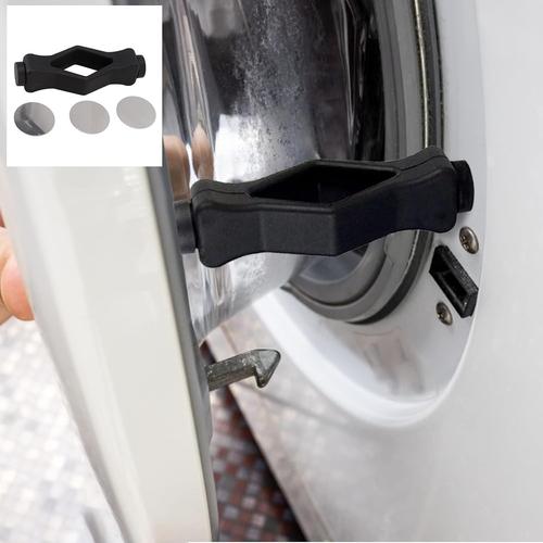 Support de porte de laveuse ¿¿ chargement frontal,But¿¿e de porte magn¿¿tique pour machine ¿¿ laver-Support de Porte de Lave-Linge,Maintenir la porte du lave-linge ouverte pour rester au sec,(le noir)