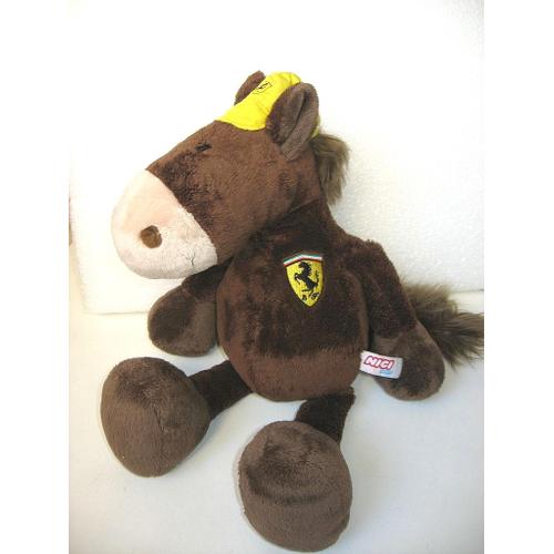 Peluche Cheval Marron Ferrari 40 Cm Nici Horse Plush 15''