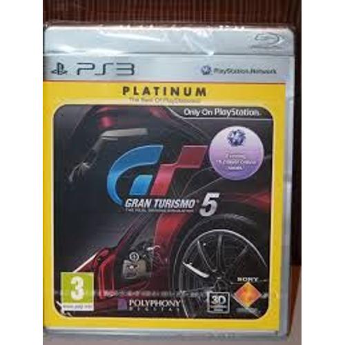 Gradn Turismo 5 Platinium Ps3