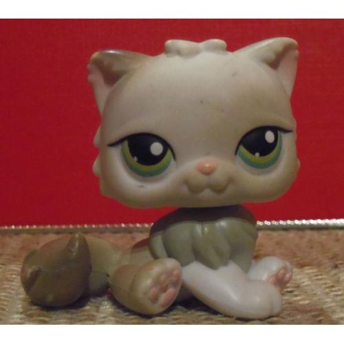 Littlest Petshop Chat Gris/Beige Assis