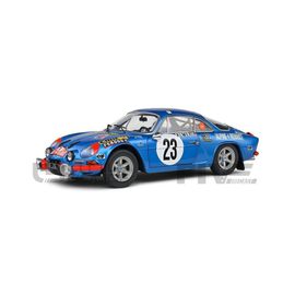 Solido 1/18 1804208 Alpine A110 1600s - Rallye Monte-Carlo 1972 Diecast Modelcar-Solido
