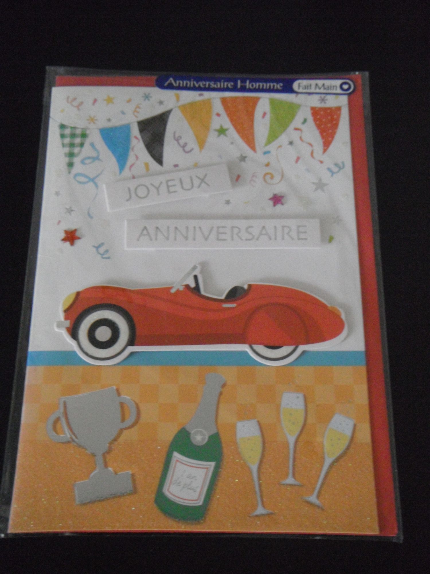 Carte Anniversaire Homme Fournitures Papeterie Rakuten