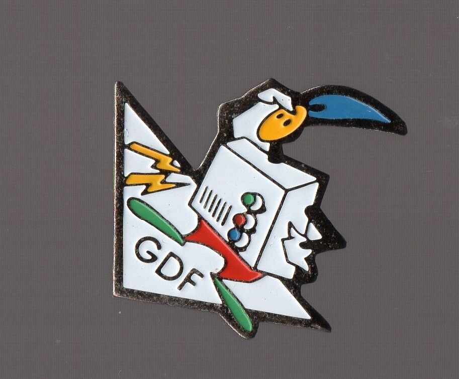 Pin's Gdf Gaz De France (Chaudière)