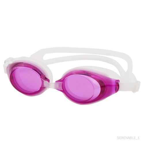 Lunettes De Natation Lunettes Étanches Vue Claire Lunettes De Piscine D'eau Lunettes De Natation Anti-Buée Lunettes De Natation Pour Hommes Femmes Violet