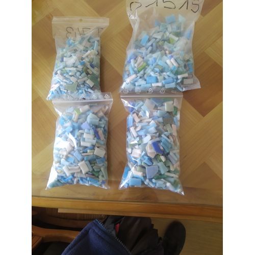 Chutes Tesselles Verre Couleurs Assorties Froides 250g