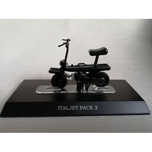 Moto Mobylette Italienne : Italjet Pack 2 1/18-Leo Models