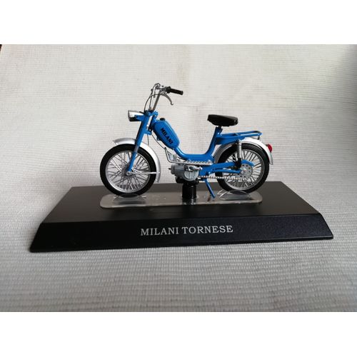 Moto Mobylette Italienne : Milani Tornese 1/18-Leo Models